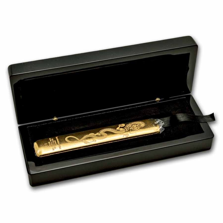 値下げ◆希少◆Dubai◆ライオン◆ゴールド◆蝋燭台◆ドバイ◆ロココ 8.88 oz Gold Bar -Scottsdale Mint Lucky Dragon Cast Gold Bar 2025